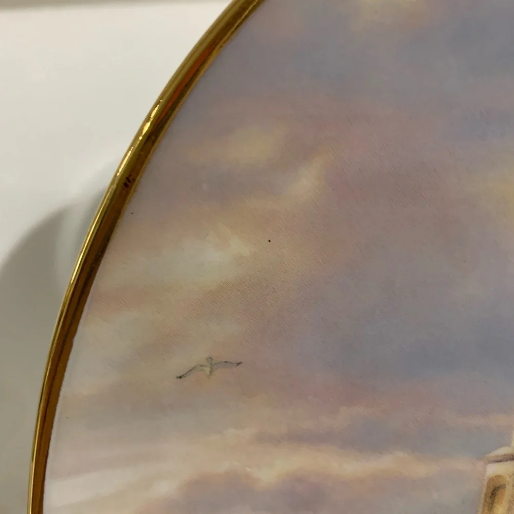The Bradford Exchange A Little Hope Lights the Way by Dona Gelsinger Plate